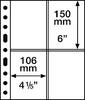 Leuchtturm Hüllen Klar Grande 2CT (5er Pack) 337553 Neu -