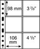 Leuchtturm Hüllen Klar Grande 3/2C (5er Pack) 316604 Neu -