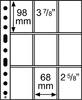Leuchtturm Hüllen Klar Grande 3/3C (5er Pack) 323456 Neu -
