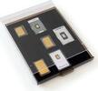    Leuchtturm rauchfarbene Münzbox mit 9 Fächern für Goldbarren 362883 Neu 