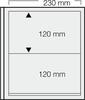 Safe Blankoblätter Dual 532 (5er Pack) Neu -