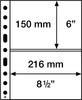 Leuchtturm Hüllen Klar Grande Easy 2 Taschen quer (A5) 50er Pack 358073 Neu -