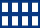 Safe Münztableau für 8 Slabs bis 63 x 85 mm Nr. 180 Neu -