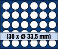 Safe Münztableau 6342 SP für 30 Münzen bis 33,5 mm Ø Neu -