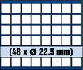 Safe Einzelkassette NOVA DeLuxe für 48 Münzen à 22,5 mm Ø Nr. 63220 Neu -