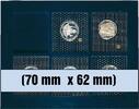 Safe Einzelkassette NOVA DeLuxe für 6 Münzen à 70 x 62 mm Nr. 63700 Neu -