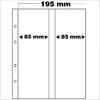 Safe Premium Ergänzungsblätter mit 2 Taschen (5er Pack) Nr. 7398 Neu -
