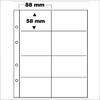 Safe Premium Ergänzungsblätter mit 8 Fächern (5er Pack) Nr. 7404 Neu -
