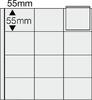 Safe Blatt zu Coin-Combi für bis zu 12 Münzen mit 50 mm Ø Nr. 812 Neu -