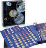 Safe TOPset-Album mit 6 Blätter für Eurosätze in Kapseln Nr. 7317 Neu -