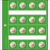 Safe Vordruckblätter Designo 2 Euro neutral Nr. 1864, 5er Pack Neu -