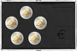 Safe Münzetui aus Acryl für 5x 2 Euro-Münzen Nr. 7904 Neu -