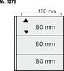 Safe Ergänzungsblätter ARTline für 3/6 Banknoten (5er Pack) Nr. 1278 Neu -