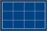 Safe Möbelelement Schublade mit 12 Fächern à 80 x 75 mm Nr. 6564 Neu -