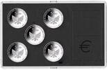 Safe Münzetui aus Acryl für 5x 5 Euro-Münzen Nr. 7941 Neu -
