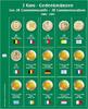Safe Premium Münzblatt für 2€-Münzen des Jahres 2008-2009 Nr. 7341-4 Neu -