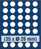 Safe Tableau für Combi-Kassette NOVA DeLuxe für 35 Stück 2 Euro Nr. 63261 Neu -