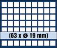 Safe Tableau für Combi-Kassette NOVA DeLuxe für 63 Stück 2 Cent Nr. 63191 Neu -