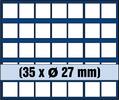 Safe Tableau für Combi-Kassette NOVA DeLuxe für 35 Stück 2 Euro Nr. 63271 Neu -