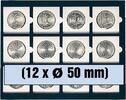 Safe Tableau für Combi-Kassette NOVA DeLuxe für 12 Münzrähmchen Nr. 63501 Neu -