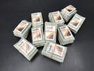 Hawid Klemmtaschen-Zuschnitte Grau 43 x 26 mm (50er Pack) - Restposten! Neu -