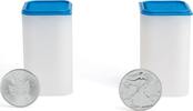 Leuchtturm Sqube Münztube für 20 Münzen von Ø 40-41 mm 371664 Neu -