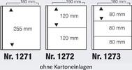 Safe Ergänzungsblätter ARTline für 1/2 Banknoten (5er Pack) Nr. 1271 Neu -