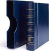 Leuchtturm Ringbinder/ Kassette Blau Grande Classic 301687 ungebraucht/ neuwertig