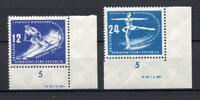 DDR DDR MiNr. 246-247 DV postfrisch Eckrand ur MiNr. 246-247 DV Eckrand ur -