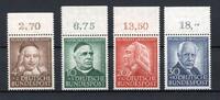 Bund Bund MiNr. 173-176 Oberrand postfrisch MiNr. 173-176 Oberrand -