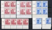 Österreich Österreich MiNr. Lot postfrisch Bauwerke, 66 Eckränder mit PLN etc. MiNr. Lot Bauwerke, 66 Eckränder mit PLN etc. -