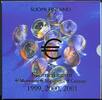 Finnland Triple Set Euro-KMS 1999-2001im Folder, unzirkuliert -