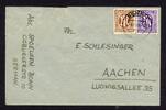 Bi-Zone Bi-Zone AM Post MiNr. 10 By + 22 Bz Mischfrankatur Befund Hettler MiNr. 10 By + 22 Bz AM Post Befund Hettler -