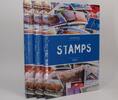    Leuchtturm Einsteckbuch STAMPS DIN A4, 8 Blätter, 16 weiße Seiten, 3 Stück Neu 