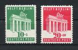 Bi-Zone Bi-Zone MiNr. 101-102 postfrisch Brandenburger Tor MiNr. 101-102 Brandenburger Tor -