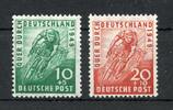 Bi-Zone Bi-Zone MiNr. 106-107 postfrisch Deutschlandfahrt MiNr. 106-107 Deutschlandfahrt -