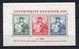 Bi-Zone Bi-Zone MiNr. Block 1 postfrisch Hannover Messe MiNr. Block 1 Hannover Messe -