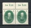 DDR DDR MiNr. 262 postfrisch als waag. Paar MiNr. 262 als waag. Paar -