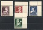 Österreich Österreich MiNr. 929-932 postfrisch Eckrand oben rechs MiNr. 929-932 Eckrand oben rechs -