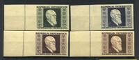 Österreich Österreich MiNr. 772-775 B Bogenrand postfrisch Renner Japanpapier MiNr. 772-775 B Bogenrand Renner Japanpapier -