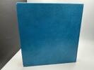 Lindner Ringbinder Blau aus Leder gebraucht -