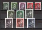 Österreich Österreich MiNr. 668-673 + V a-V d postfrisch Gitter-Aufdruck MiNr. 668-673 + V a-V d Gitter-Aufdruck -