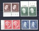 Bund Bund MiNr. 143-146 postfrisch als waag. Paare MiNr. 143-146 als waag. Paare -
