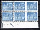 Berlin Berlin MiNr. 149 v BZ postfrisch im 6er Block MiNr. 149 v BZ im 6er Block -