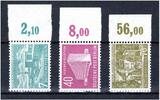 Berlin Berlin MiNr. 121-123 Oberrand postfrisch 122 + 123 BBP geprüft MiNr. 121-123 Oberrand 122 + 123 BBP geprüft -