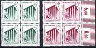 Deutsches Reich Deutsches Reich MiNr. 692-693 postfrisch als 4er Blöcke MiNr. 692-693 als 4er Blöcke -