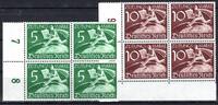 Deutsches Reich Deutsches Reich MiNr. Z 738-739 postfrisch als 4er Blöcke MiNr. Z 738-739 als 4er Blöcke -