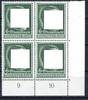 Deutsches Reich Deutsches Reich MiNr. 672 y postfrisch als 4er Block Eckrand ur MiNr. 672 y als 4er Block Eckrand ur -