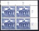 Deutsches Reich Deutsches Reich MiNr. 746 postfrisch als 4er Block Eckrand ur MiNr. 746 als 4er Block Eckrand ur -