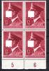 Deutsches Reich Deutsches Reich MiNr. 813 x postfrisch als 4er Block Unterrand MiNr. 813 x als 4er Block Unterrand -